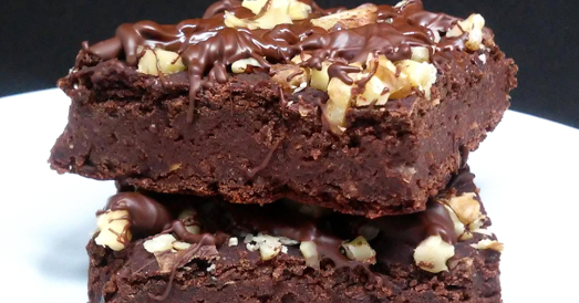 En clave veggie - Recetas veganas de diario: Brownie de garbanzos y cacao
