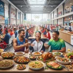 Así es el restaurante de la Villa Olímpica y Paralímpica de París