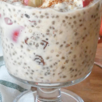 Recetas veganas: Overnight oats con chía