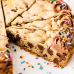 La Mejor Receta de Pastel de Galleta con Chispas de Chocolate