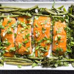 Receta de Salmón Asado con Miso y Arce