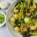 Receta de Bok Choy en Salsa de Frijoles Negros