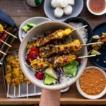 La Mejor Receta Fácil de Pollo Satay Auténtico